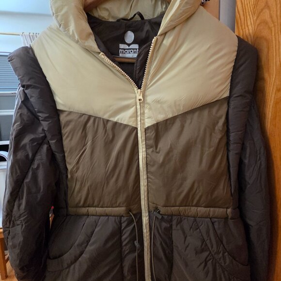 [Try On Only, Like New] Isabel Marant Darshazi Colorblock Detachable Jacket FR34 - Picture 2 of 4